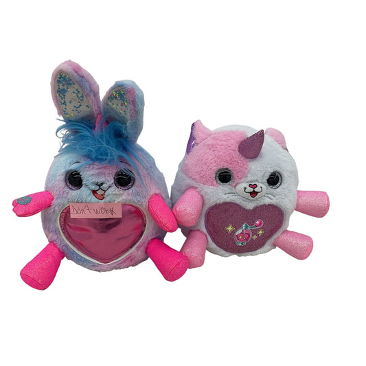 Preowned Pink Shimmeez Cat Bunny Rabbit Plush Stuffed Animal Toys - Warehouse Toys