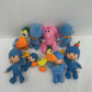 Preowned Pocoyo Plush Dolls Character Stuffed Animals LOT Duck Elephant 3 lbs - Warehouse Toys