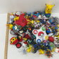 Preowned Pokemon Character Toy Figures Cake Toppers Pokeballs Toys LOT 12 lbs - Warehouse Toys