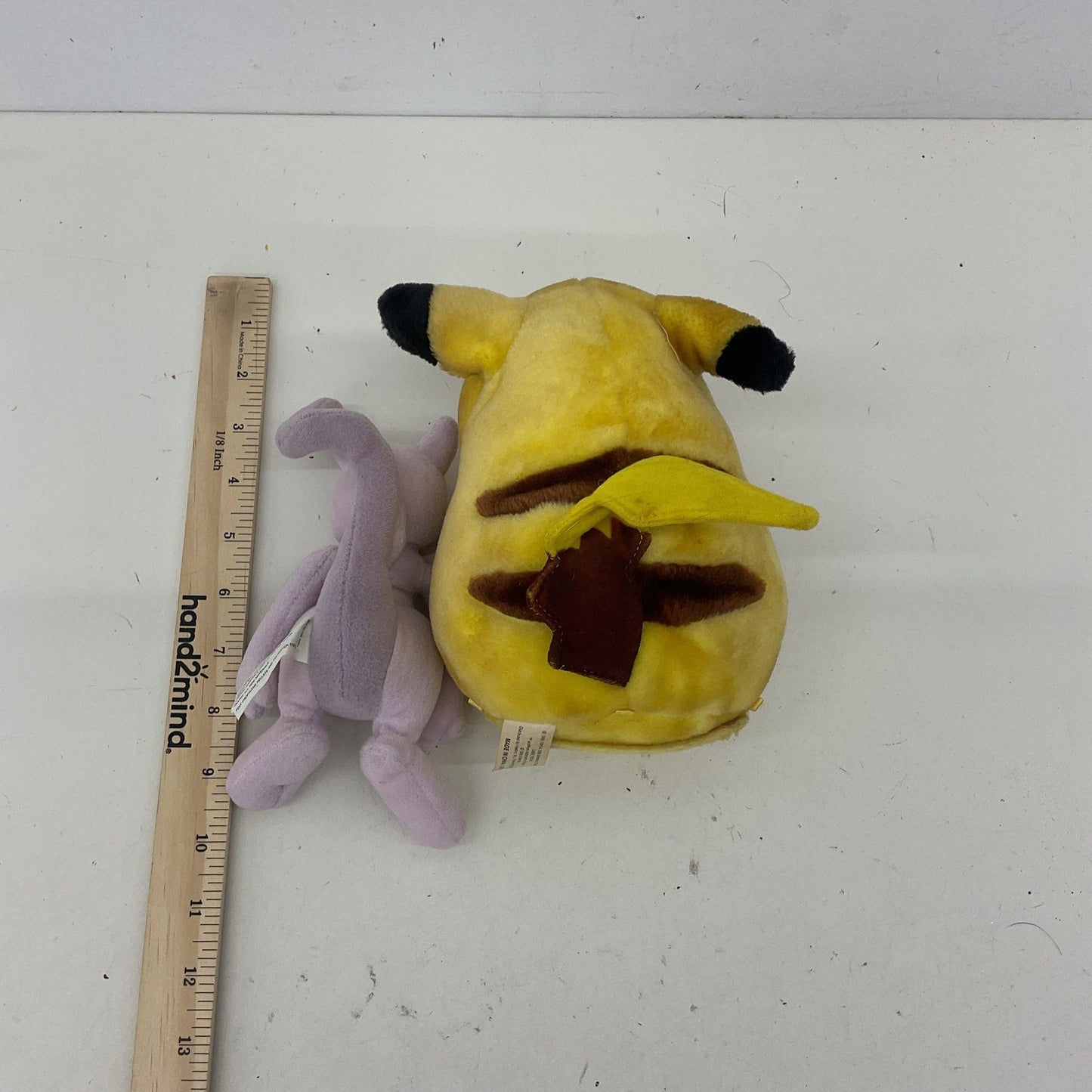 Preowned Pokemon Stuffed Animal Toys LOT Vintage Pikachu & Mewtwo AS IS - Warehouse Toys