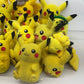 Preowned Pokemon Yellow Plush LOT PIKACHU Detective Holiday Mixed Expressions - Warehouse Toys