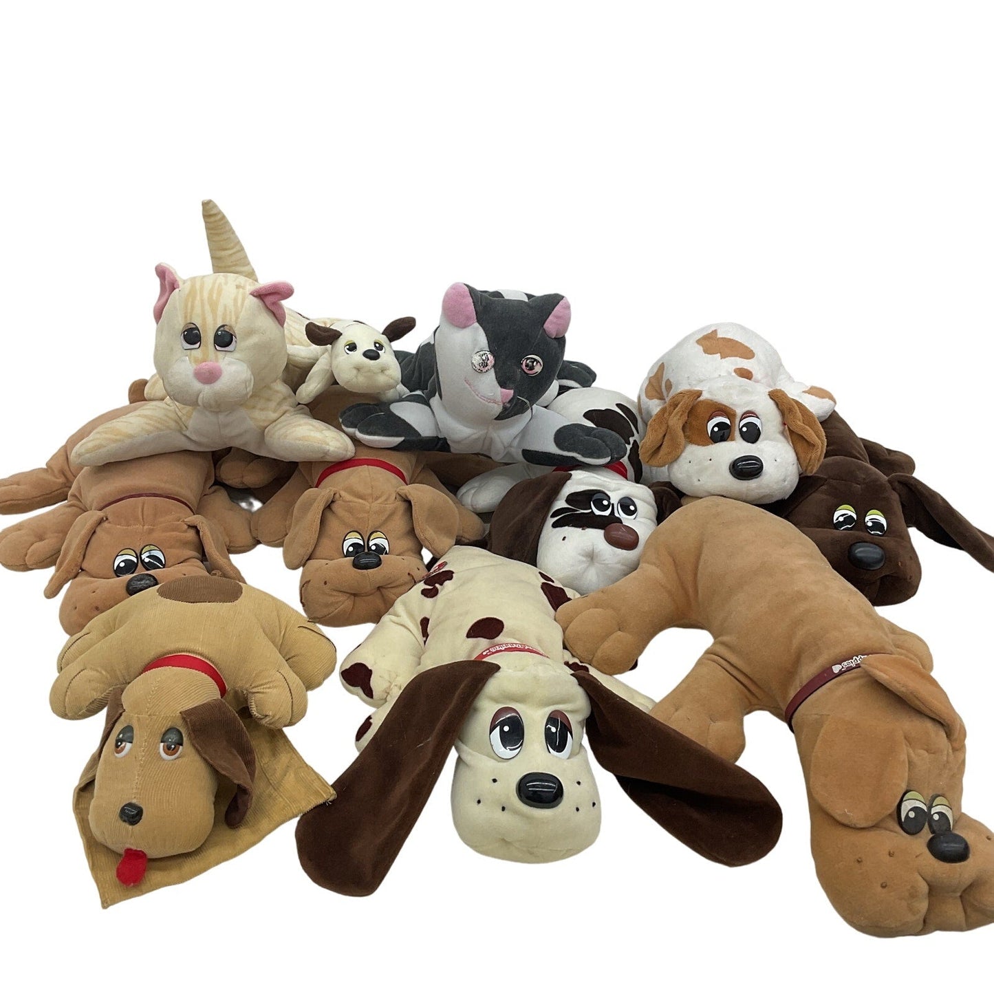 Preowned Pound Puppies Stuffed Animal Dog Toy Lot Wholesale Bulk - Warehouse Toys