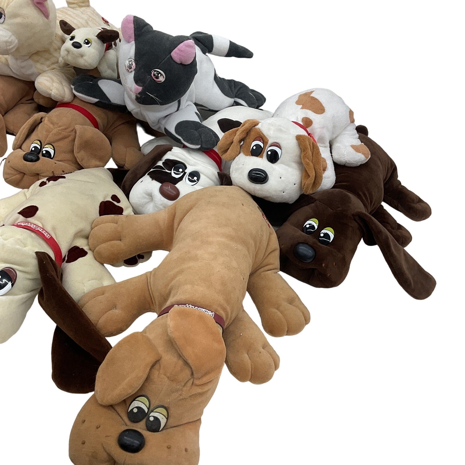 Preowned Pound Puppies Stuffed Animal Dog Toy Lot Wholesale Bulk - Warehouse Toys