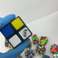 Preowned Rubik's Cube & Others Brain Teasers Puzzles Puzzle Twist Cubes LOT 6 lb - Warehouse Toys