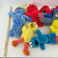 Preowned Sesame Street Plush Toys Stuffed Animals LOT 12 lbs Elmo Ernie Zoe - Warehouse Toys