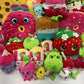 Preowned Shopkins Stuffed Animal Toys LOT 11 lbs Foot Character Plush Desserts - Warehouse Toys