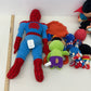 Preowned Spiderman Batman Hulk Iron Man Plush Toy Wholesale Lot Stuffed Animal - Warehouse Toys