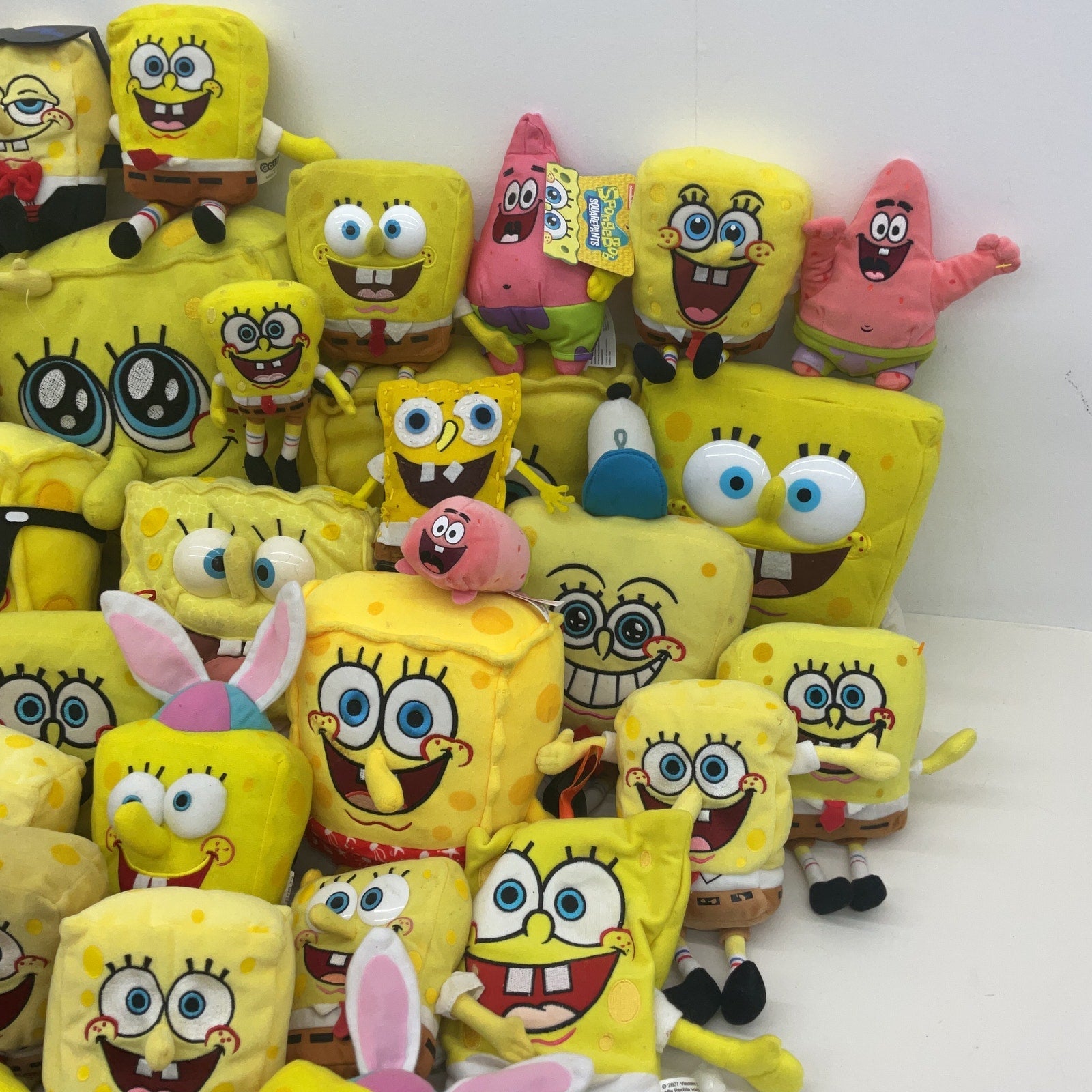 Preowned Spongebob Squarepants Patrick Star Plush Stuffed Toy LOT 13 lbs!!! - Warehouse Toys