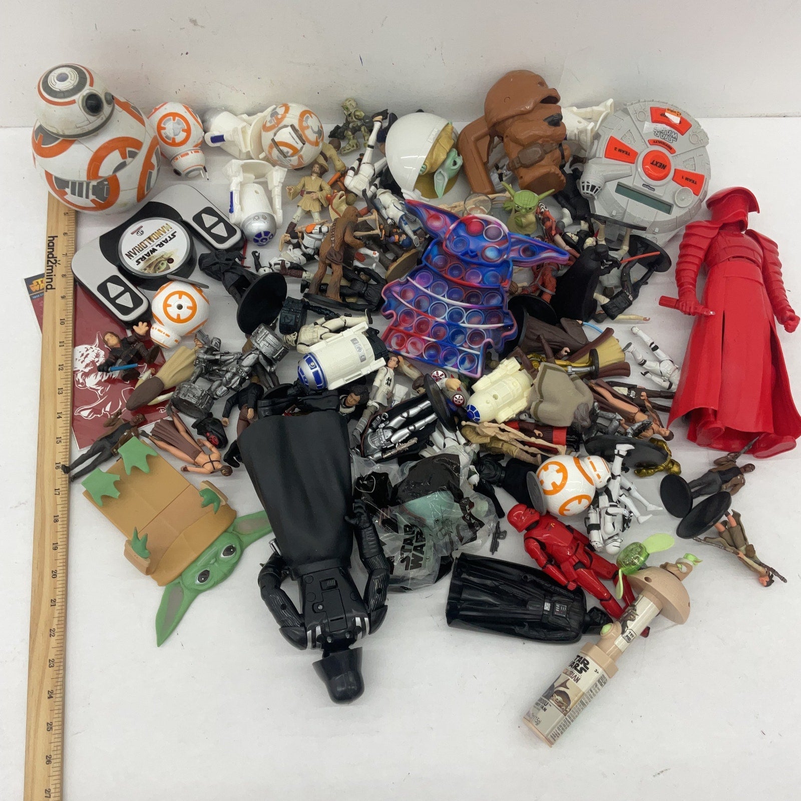 Preowned Star Wars Action Figure Collection Toys Figures LOT 10 lbs Darth Vader - Warehouse Toys