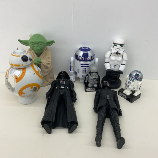 Preowned Star Wars Action Figures Figurines Droids Darth Vader R2D2 BB8 Used - Warehouse Toys