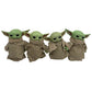 Preowned Star Wars Mixed LOT of 4 Mandalorian Baby Grogu Plush Dolls - Warehouse Toys