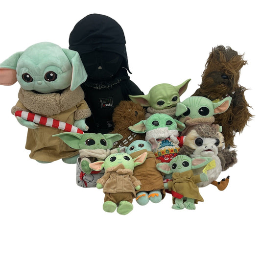 Preowned Star Wars Multicolor Stuffed Animal Toys Mixed LOT 12 lbs Yoda Grogu - Warehouse Toys