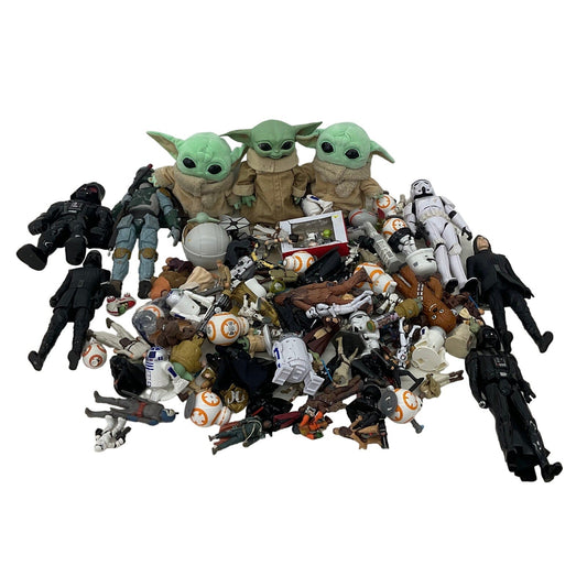 Preowned Star Wars Wholesale Bulk Action Figure Lot Darth Vader Stormtrooper - Warehouse Toys