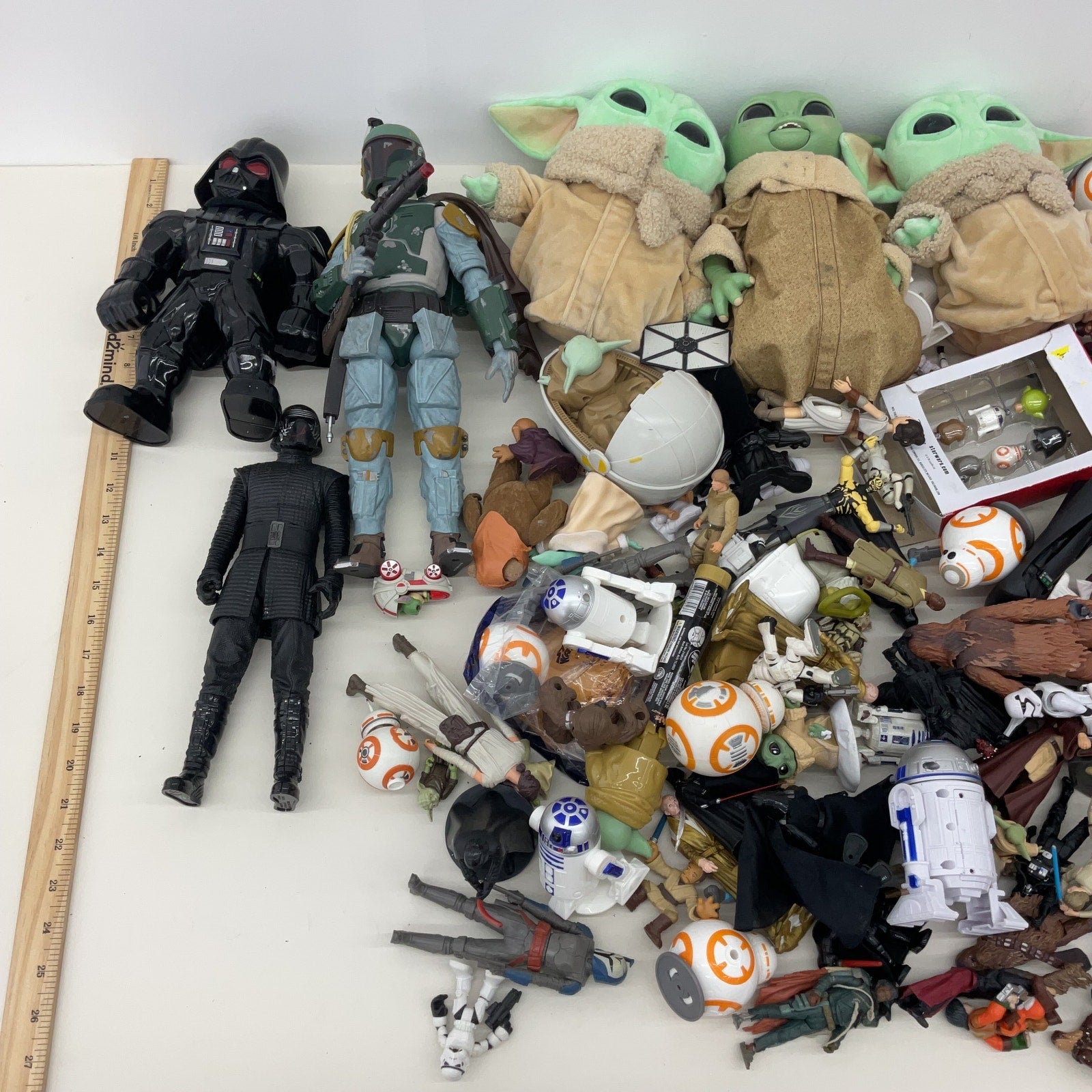 Preowned Star Wars Wholesale Bulk Action Figure Lot Darth Vader Stormtrooper - Warehouse Toys