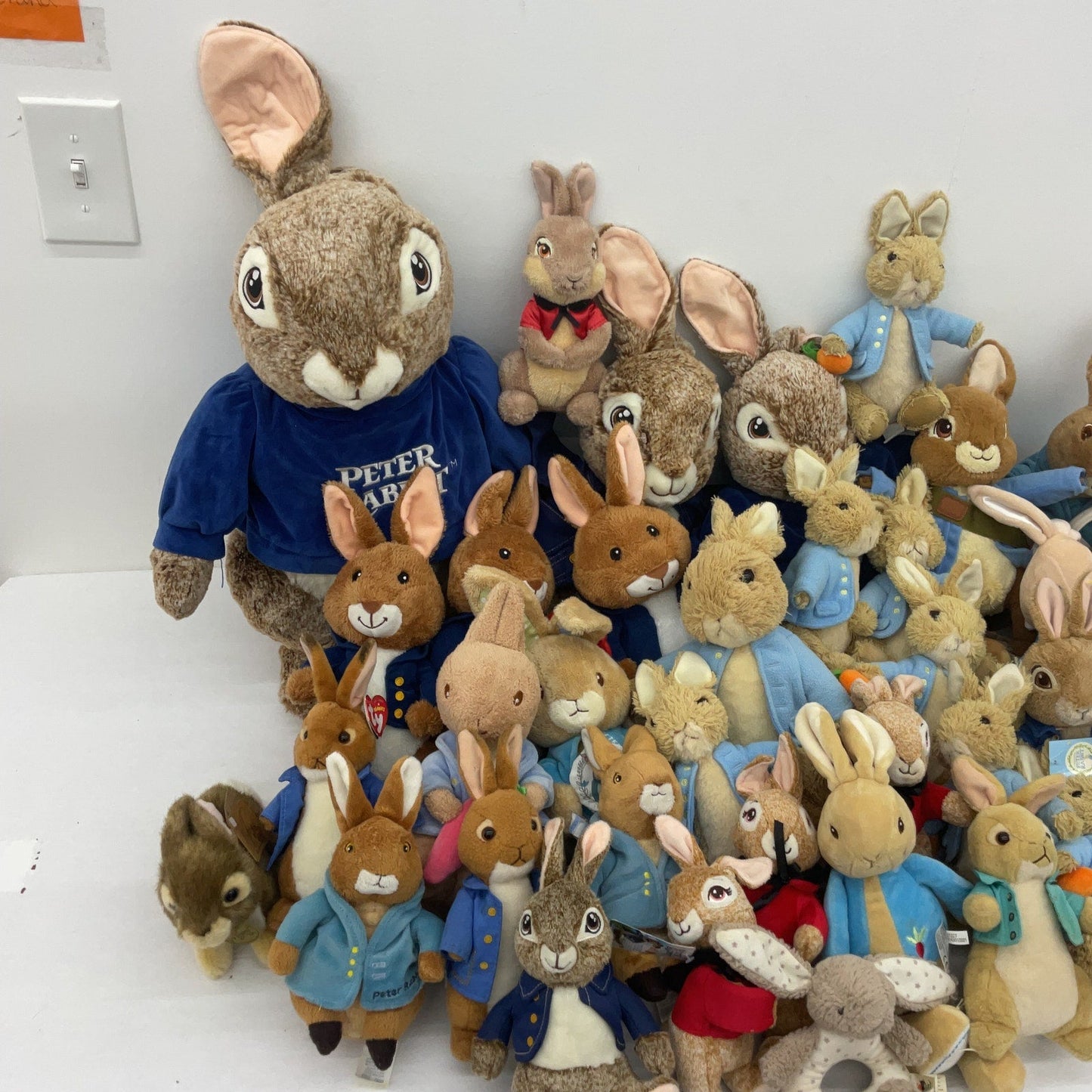 Preowned Stuffed Animals LOT 11 lbs Beatrix Potter Peter Rabbit Plush Dolls - Warehouse Toys