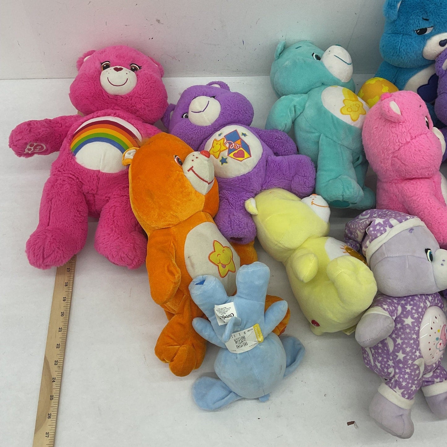 Preowned Stuffed Animals Mix LOT 13 lbs Care Bears Character Plush Dolls Cousins - Warehouse Toys