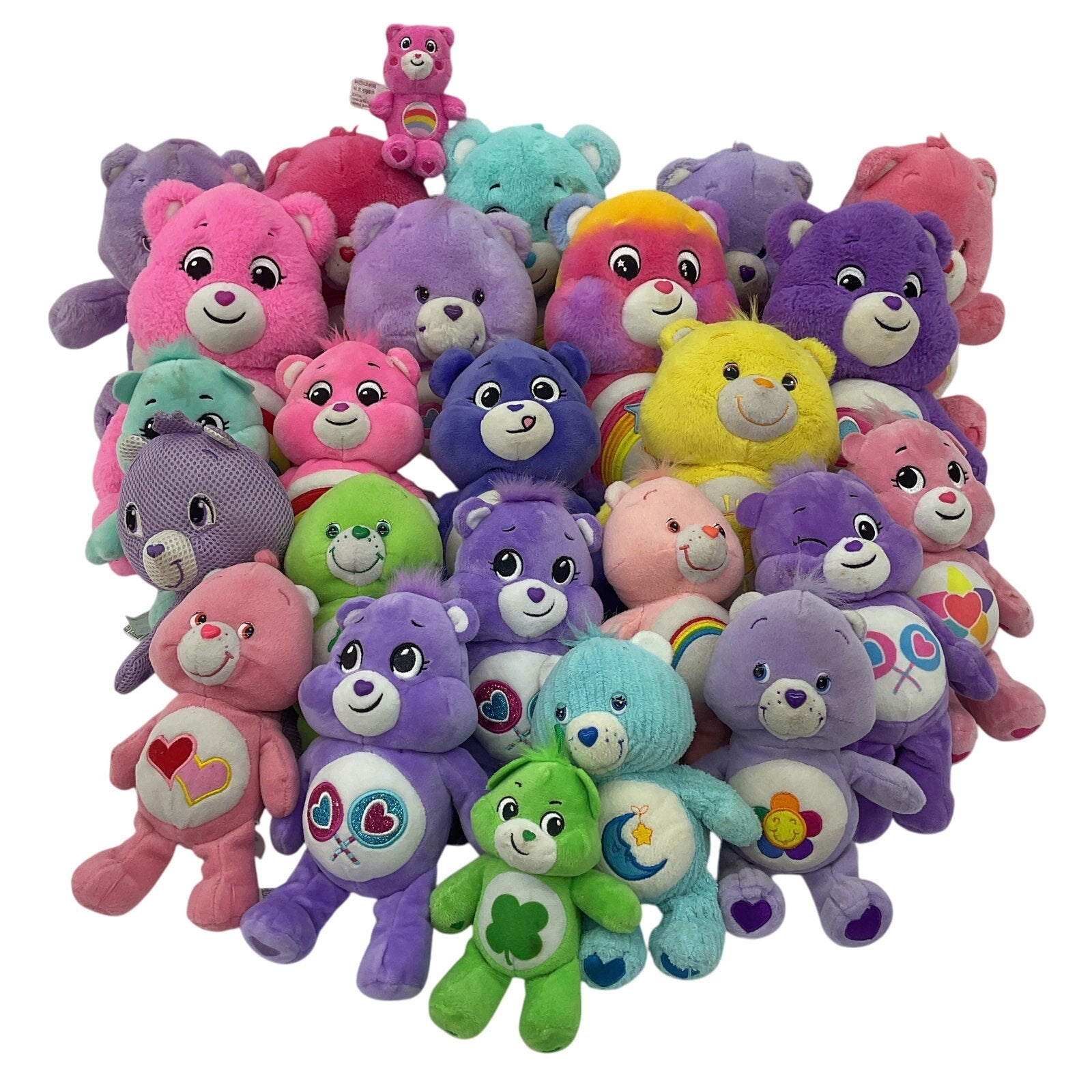 Preowned Stuffed Animals Mixed LOT 12 lbs Care Bears Character Mixed Plush Dolls - Warehouse Toys