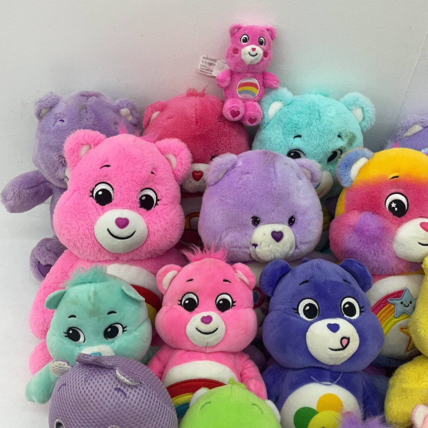 Preowned Stuffed Animals Mixed LOT 12 lbs Care Bears Character Mixed Plush Dolls - Warehouse Toys