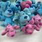 Preowned Stuffed Toys LOT 12 lbs Blue's Clues Dog Magenta Blue Character Plush - Warehouse Toys