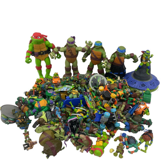 Preowned TMNT Action Figure Collection Ninja Turtles LOT Toys Vehicles - Warehouse Toys