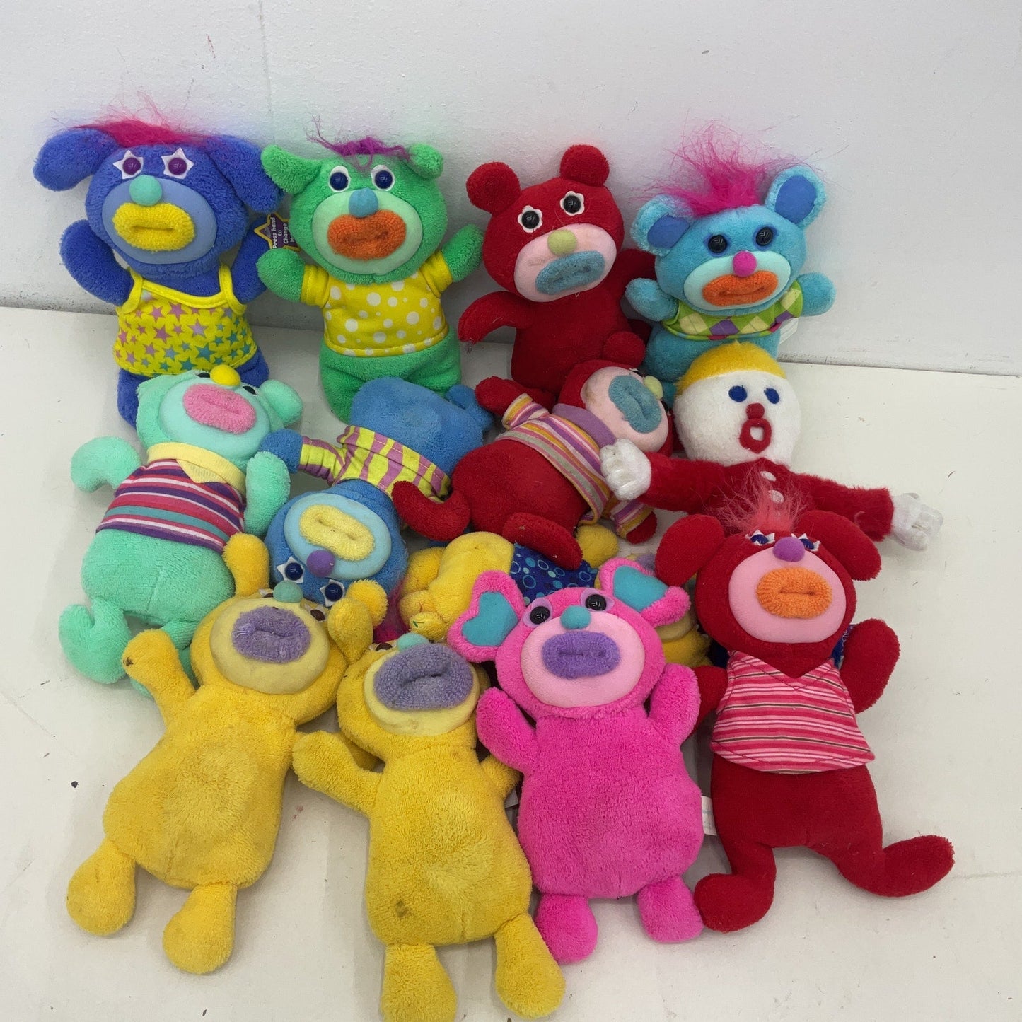 Preowned Untested 5 lbs LOT Sing - A - Ma - Ling Singamaling Colorful Singing Plush - Warehouse Toys