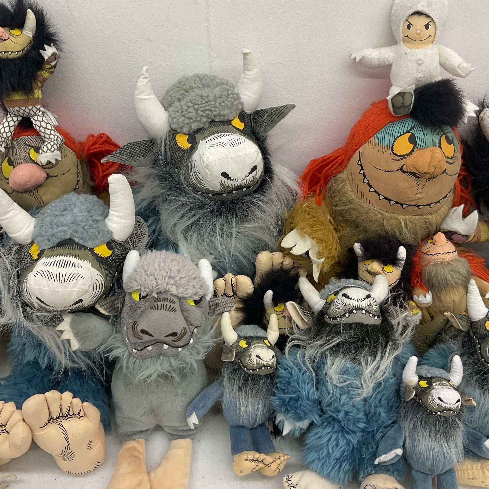 Preowned Where the Wild Things Are Stuffed Toys Plush Dolls LOT Maurice Sendak - Warehouse Toys