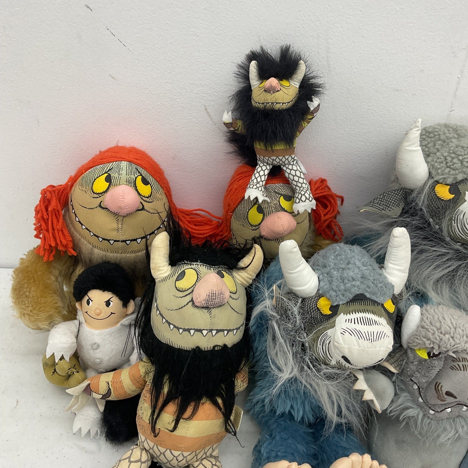 Preowned Where the Wild Things Are Stuffed Toys Plush Dolls LOT Maurice Sendak - Warehouse Toys