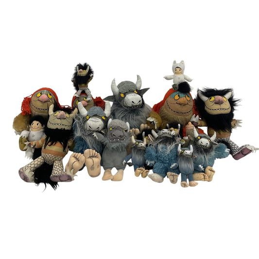 Preowned Where the Wild Things Are Stuffed Toys Plush Dolls LOT Maurice Sendak - Warehouse Toys