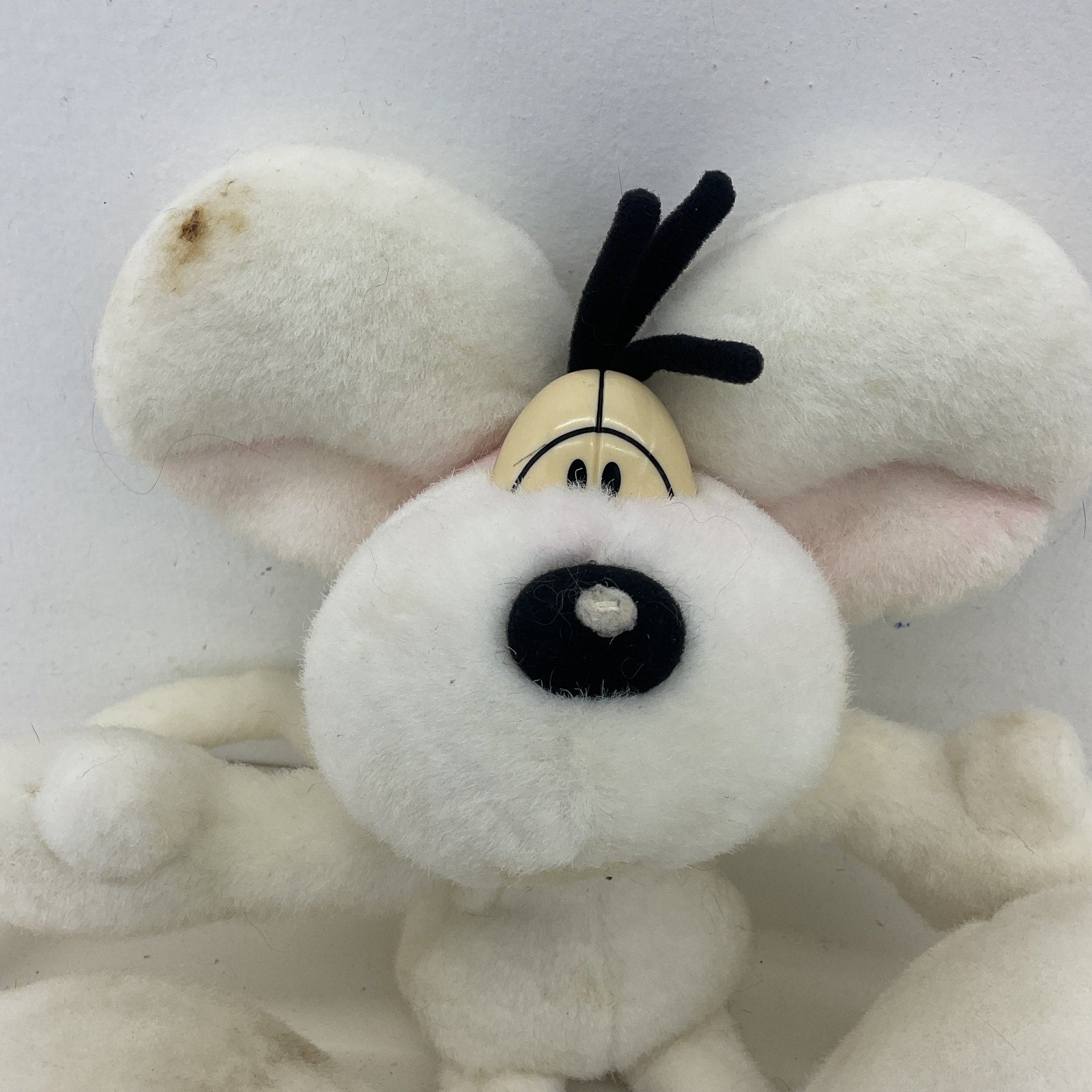 Preowned White Diddl White Mouse Plush Doll Character Stuffed Animal Toy - Warehouse Toys