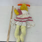 Preowned Yellow Orange Plush Monster Girl in Dress Full Body Hand & Rod Puppet - Warehouse Toys