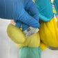 Preowned Yellow Playskool Stuffed Animal Glo Worm Glo Butterfly Plush Toys AS IS - Warehouse Toys