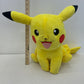 Preowned Yellow Pokemon Pikachu Plush LOT of 2 Sitting Position Designs - Warehouse Toys