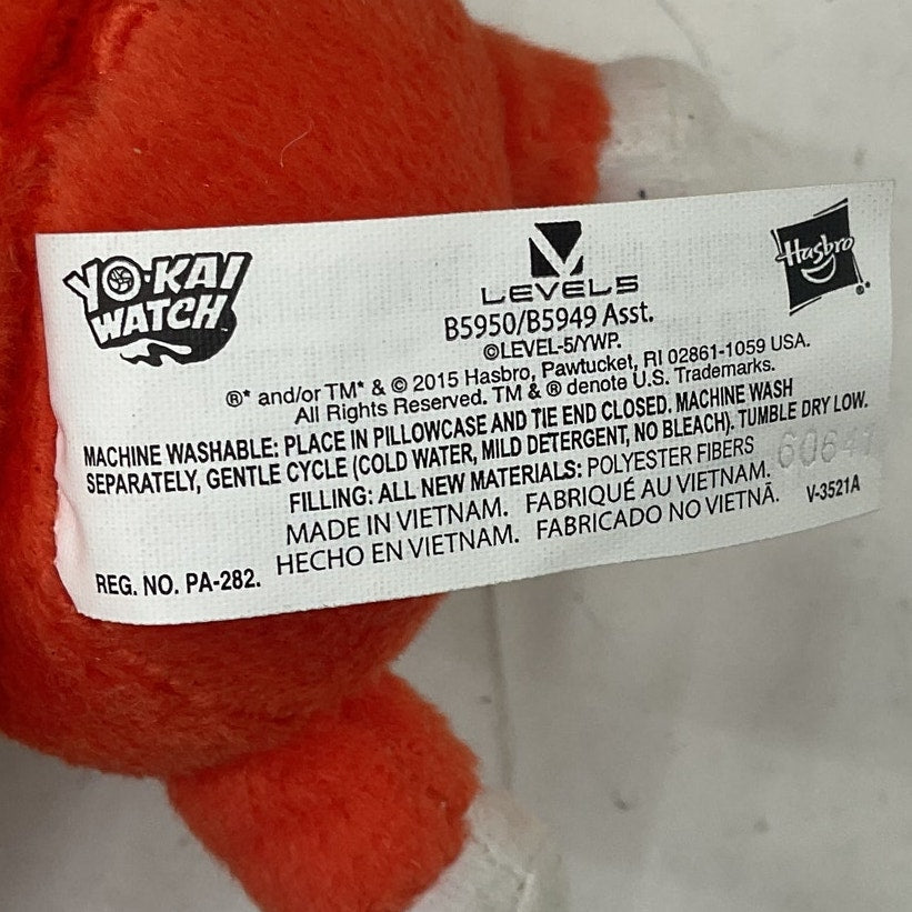 Preowned Yo - Kai Watch Komajiro Jibanyan Roboyan Multicolor Anime Stuffed Toys - Warehouse Toys