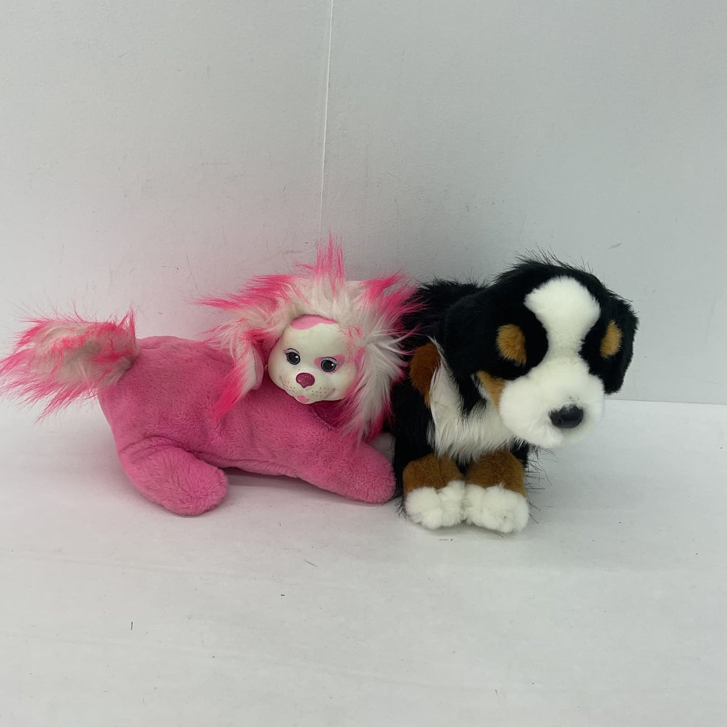 Puppy Surprise & Douglas Dog Stuffed Animals Plush Lot Vintage Pink - Warehouse Toys