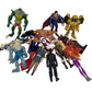 Random Mix Loose Action Figures Toys LOT 10 lbs Preowned DC Marvel Power Rangers - Warehouse Toys