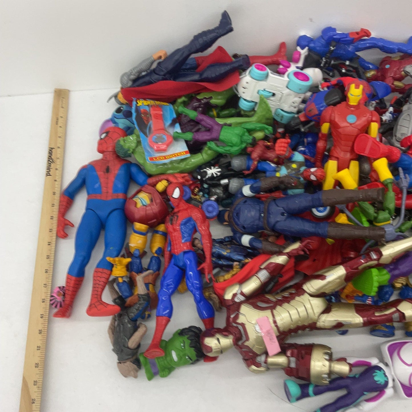 Random Mixed 25 lbs Loose Action Figures Toys LOT Preowned DC Marvel & Others - Warehouse Toys