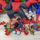 Random Mixed Loose 25 lbs Action Figures Toys LOT Preowned DC Marvel & Others - Warehouse Toys