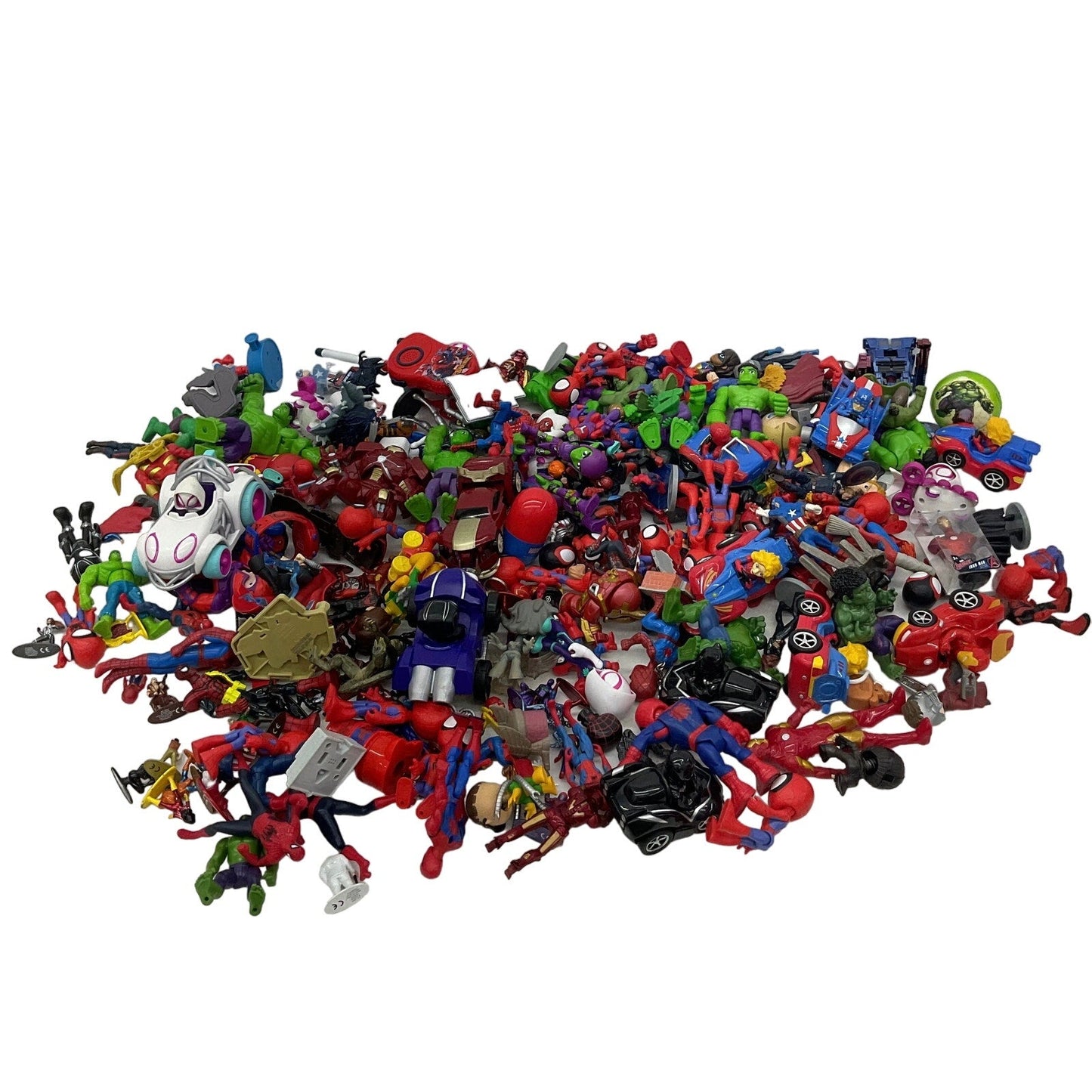 Random Mixed Loose Action Figures Toys LOT 20 lbs Preowned DC Marvel & Others - Warehouse Toys