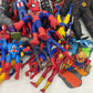 Random Mixed Loose Action Figures Toys LOT Preowned DC Marvel & Others 25 lbs - Warehouse Toys