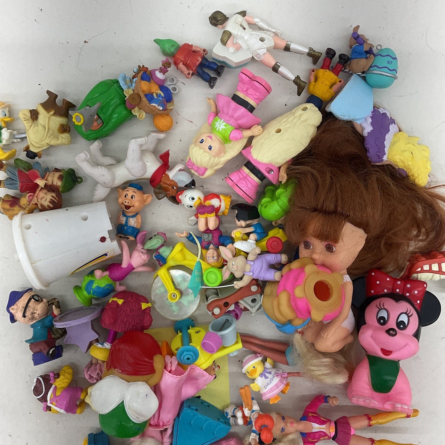 Random Mixed Loose Action Figures Toys LOT Preowned Vintage Dolls Happy Meal - Warehouse Toys