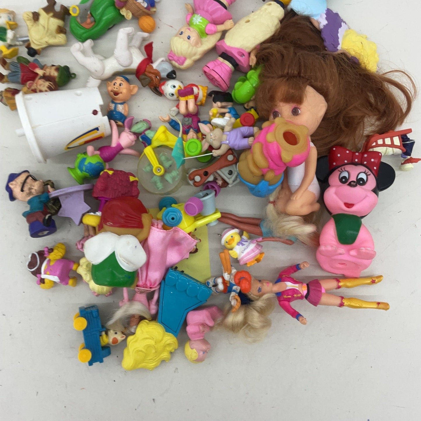 Random Mixed Loose Action Figures Toys LOT Preowned Vintage Dolls Happy Meal - Warehouse Toys