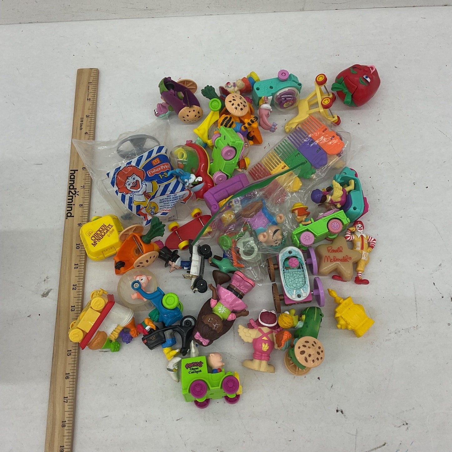 Random Mixed Loose Figures Toys LOT Preowned Vintage Happy Meal Toys Novelty - Warehouse Toys