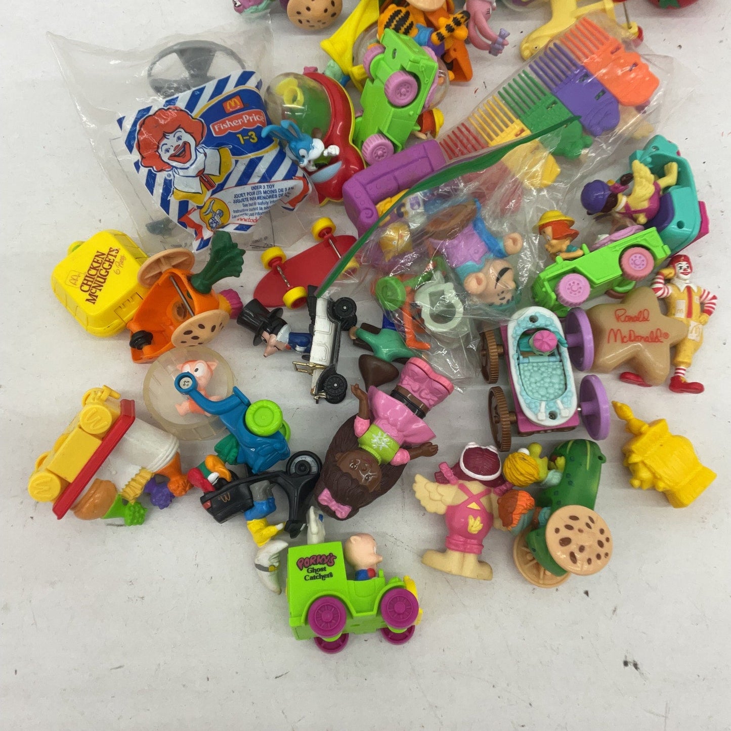 Random Mixed Loose Figures Toys LOT Preowned Vintage Happy Meal Toys Novelty - Warehouse Toys