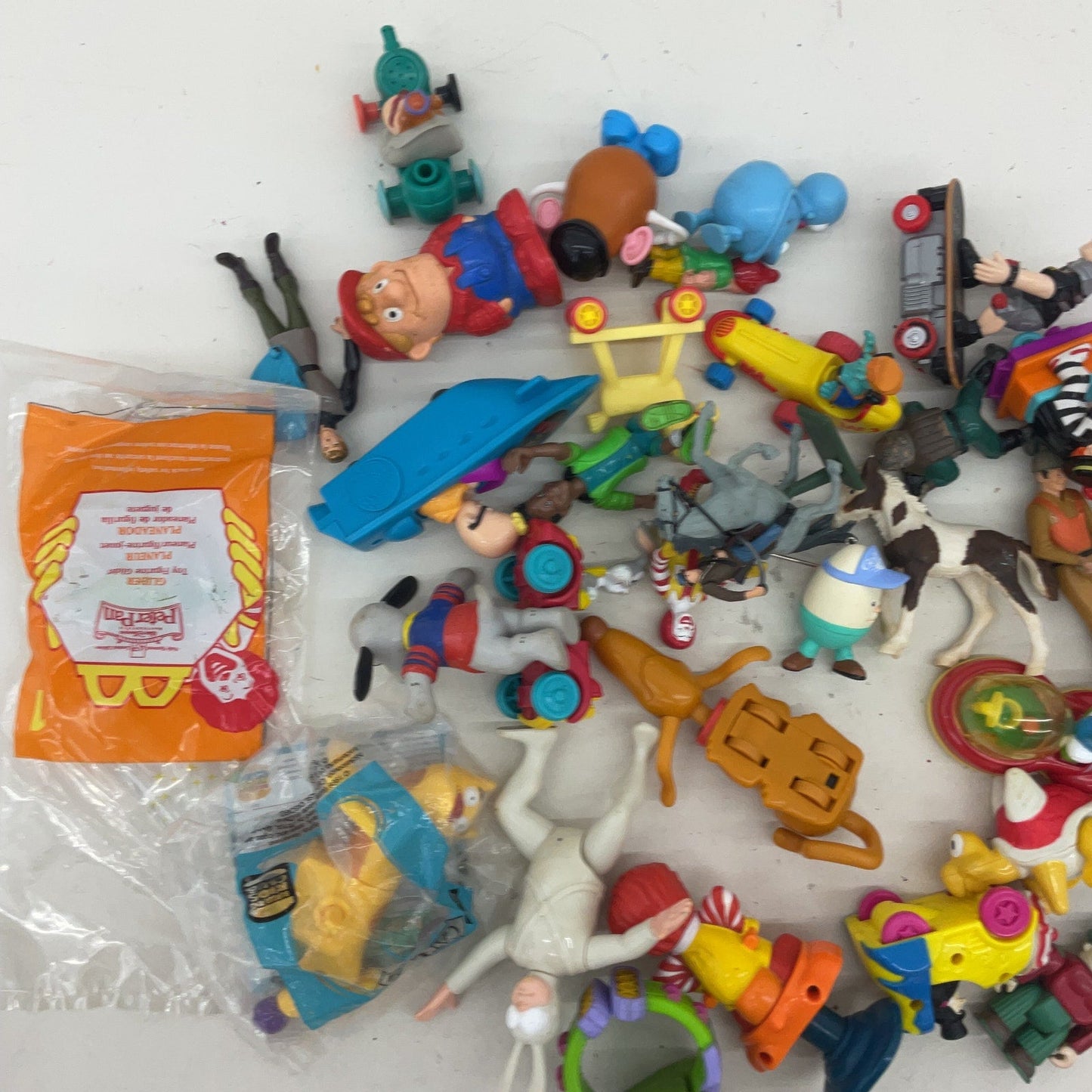 Random Mixed Loose Figures Toys LOT Preowned Vintage Happy Meal Toys Novelty - Warehouse Toys