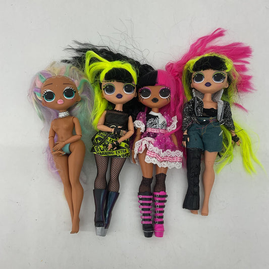 Random Mixed LOT MGA LOL OMG Surprise! Fashion Dolls Punk Rock Hair Loose Used - Warehouse Toys