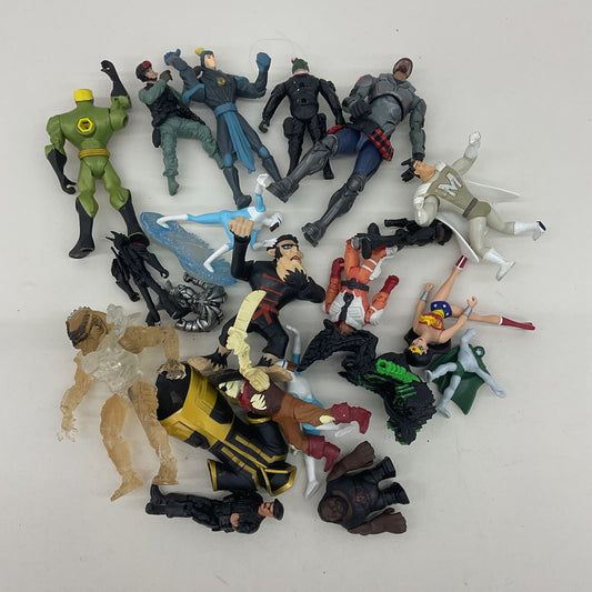 RANDOM Mixed LOT Super Hero Action Figures Disney Marvel Predator Pixar Used - Warehouse Toys