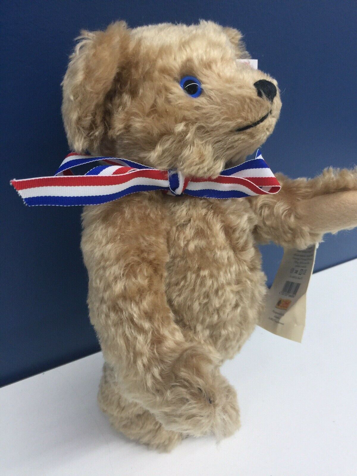 RARE 11" Steiff Jack Nicklaus II Jointed Teddy Bear British Open Champion w/ Tag - Warehouse Toys