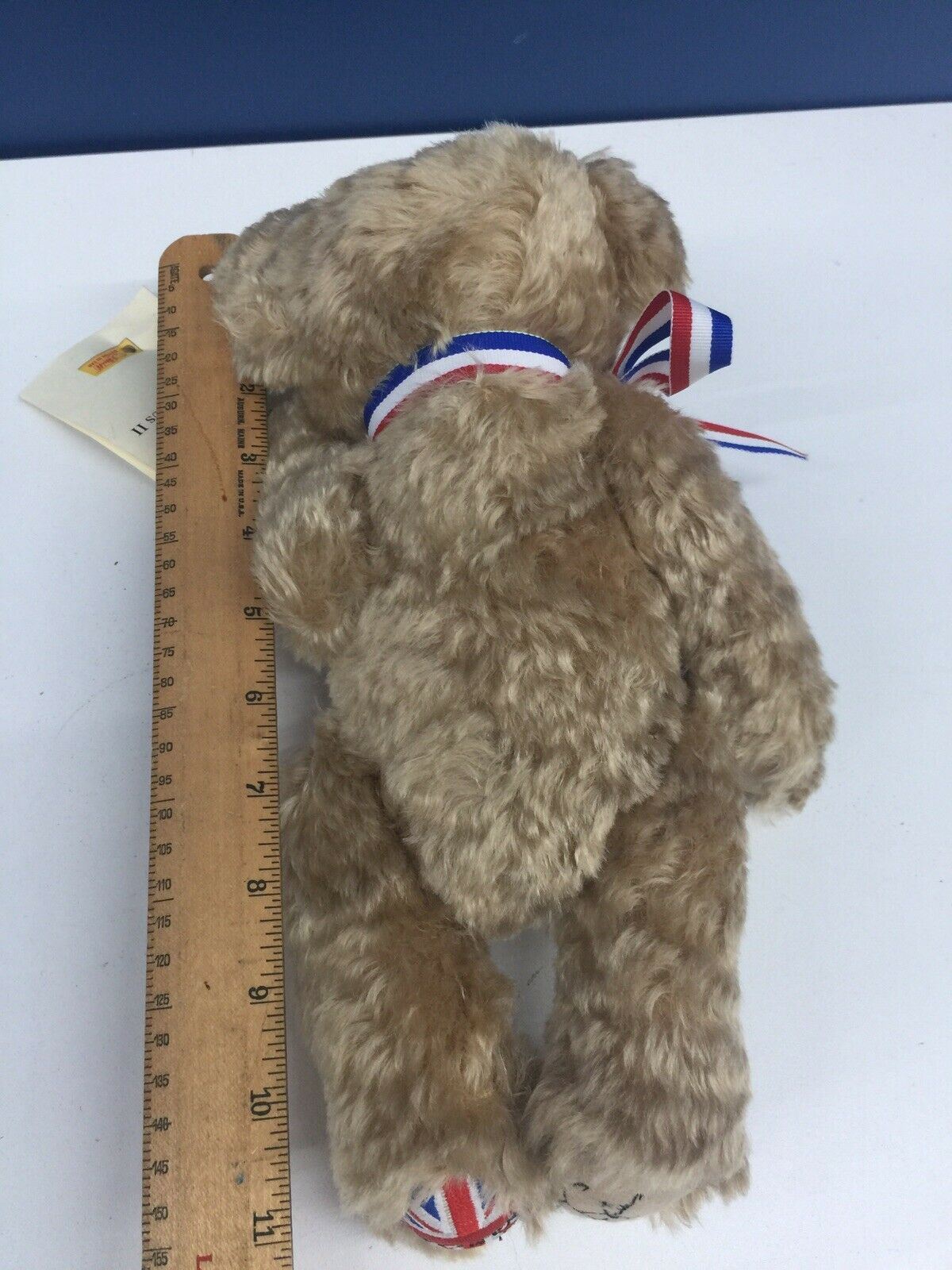 RARE 11" Steiff Jack Nicklaus II Jointed Teddy Bear British Open Champion w/ Tag - Warehouse Toys