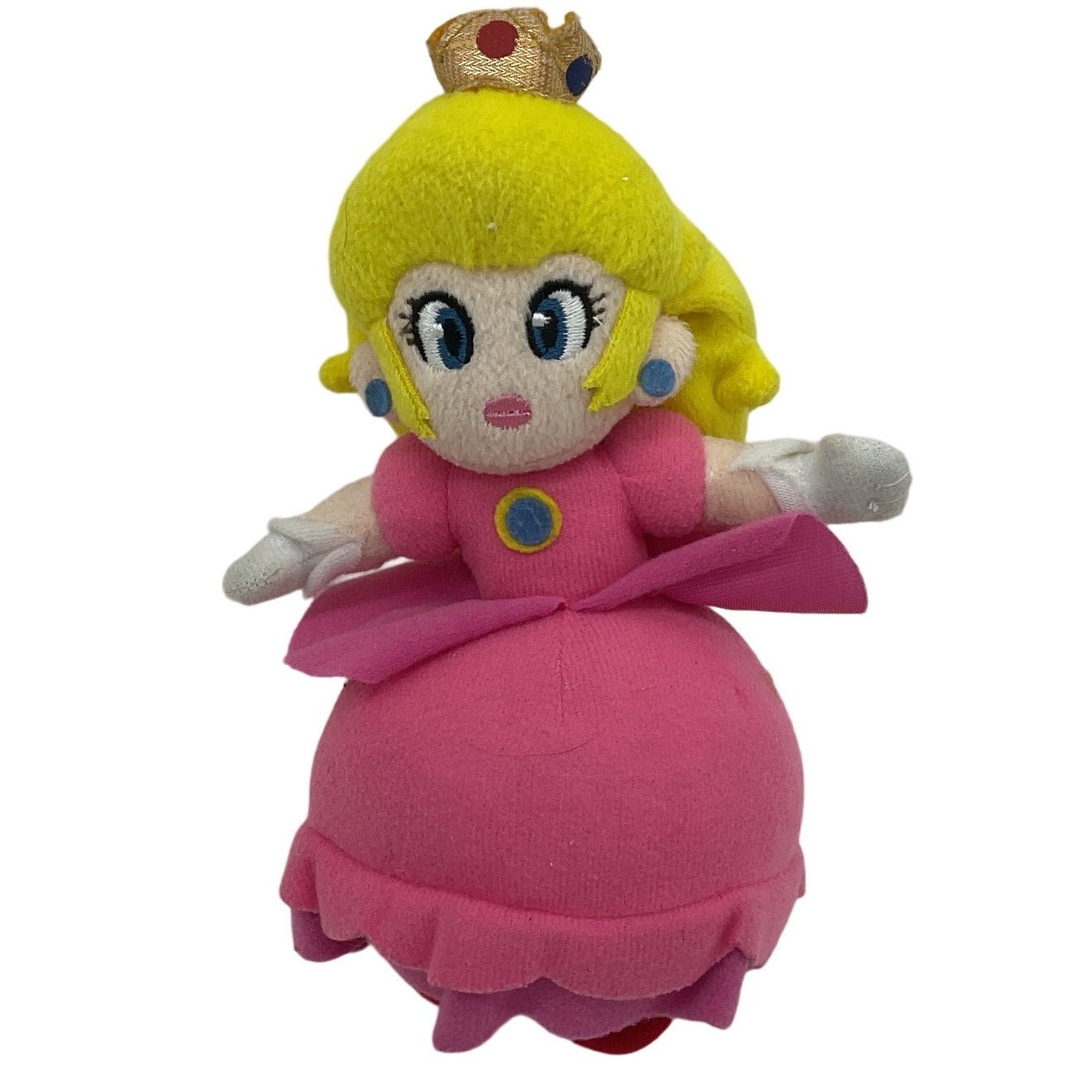 RARE Hudson Soft 2003 Super Mario Party 5 Princess Peach Plush Doll - Warehouse Toys