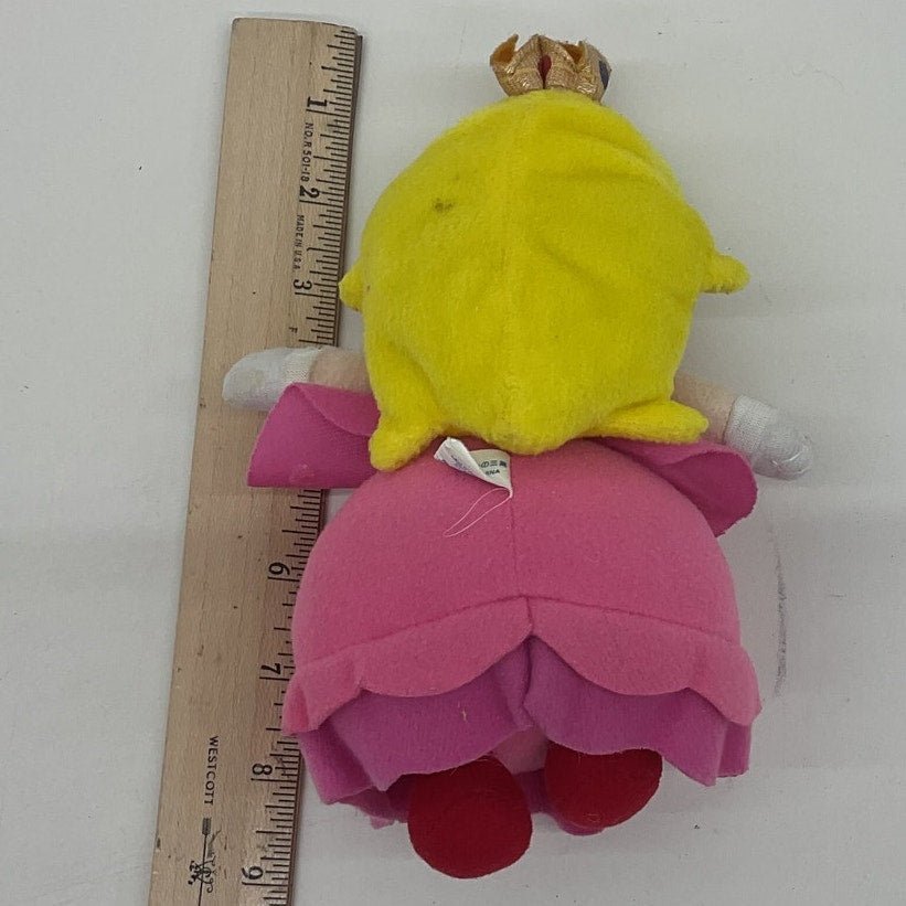 RARE Hudson Soft 2003 Super Mario Party 5 Princess Peach Plush Doll - Warehouse Toys